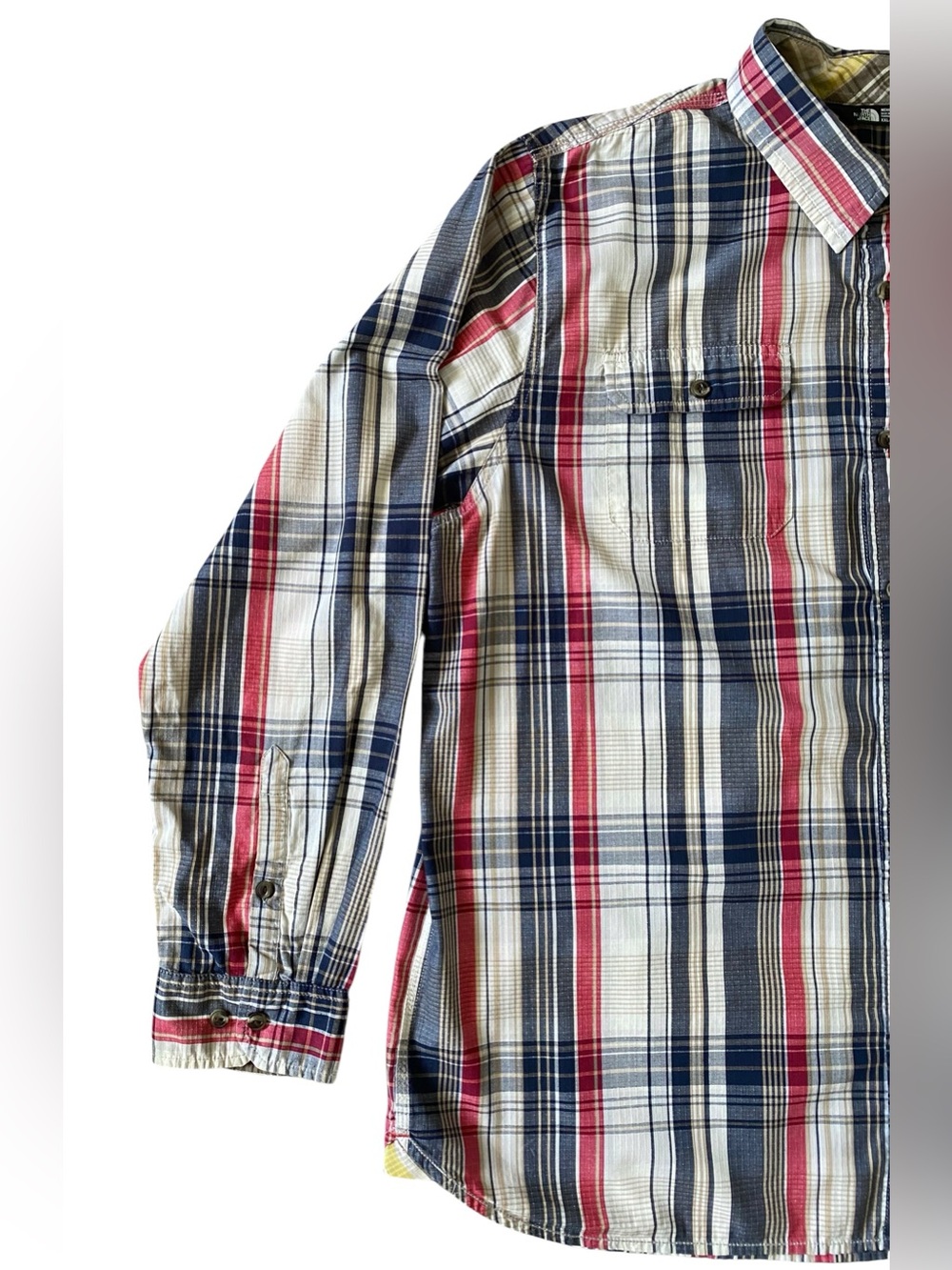 The North Face Ridgecrest Mens XXL Long Sleeve Plaid Button Up Shirt CEX8 - Picture 4 of 14